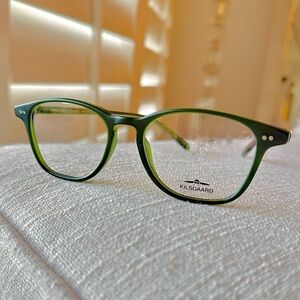 Brand New Kilsgaard “Mayfair” Green Unisex Ultra Lightweight Eyeglasses